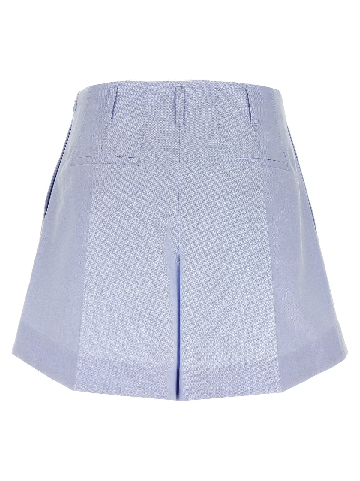 Givenchy Katoenen Short met geborduurd logo – Lichtblauw