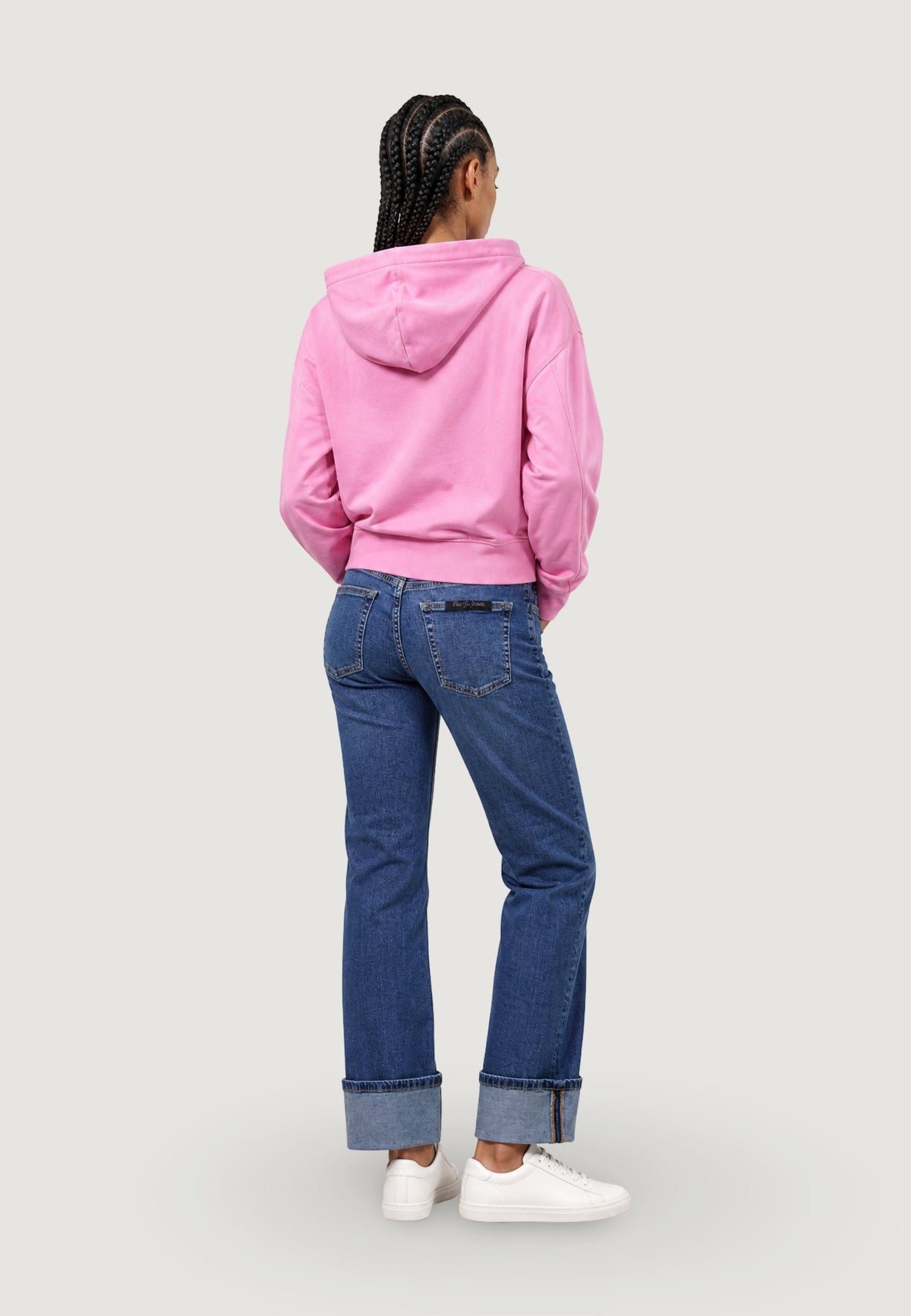 Tommy Hilfiger Hoodie met lange mouwen Dames – Roze