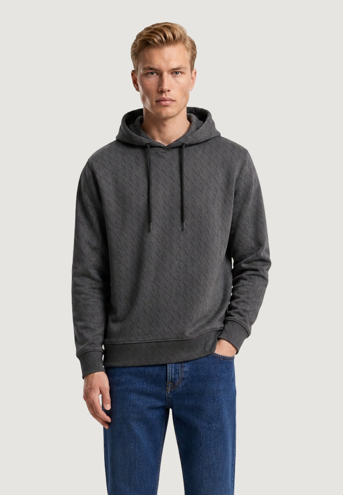 Armani Exchange Katoenen Hoodie – Groen