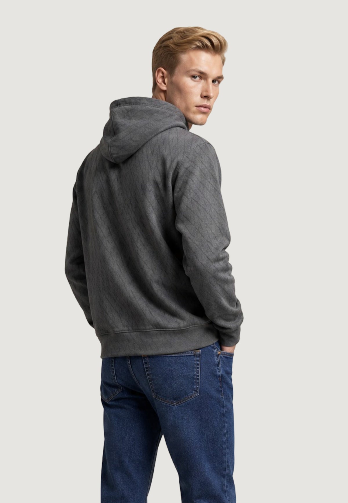 Armani Exchange Katoenen Hoodie – Groen