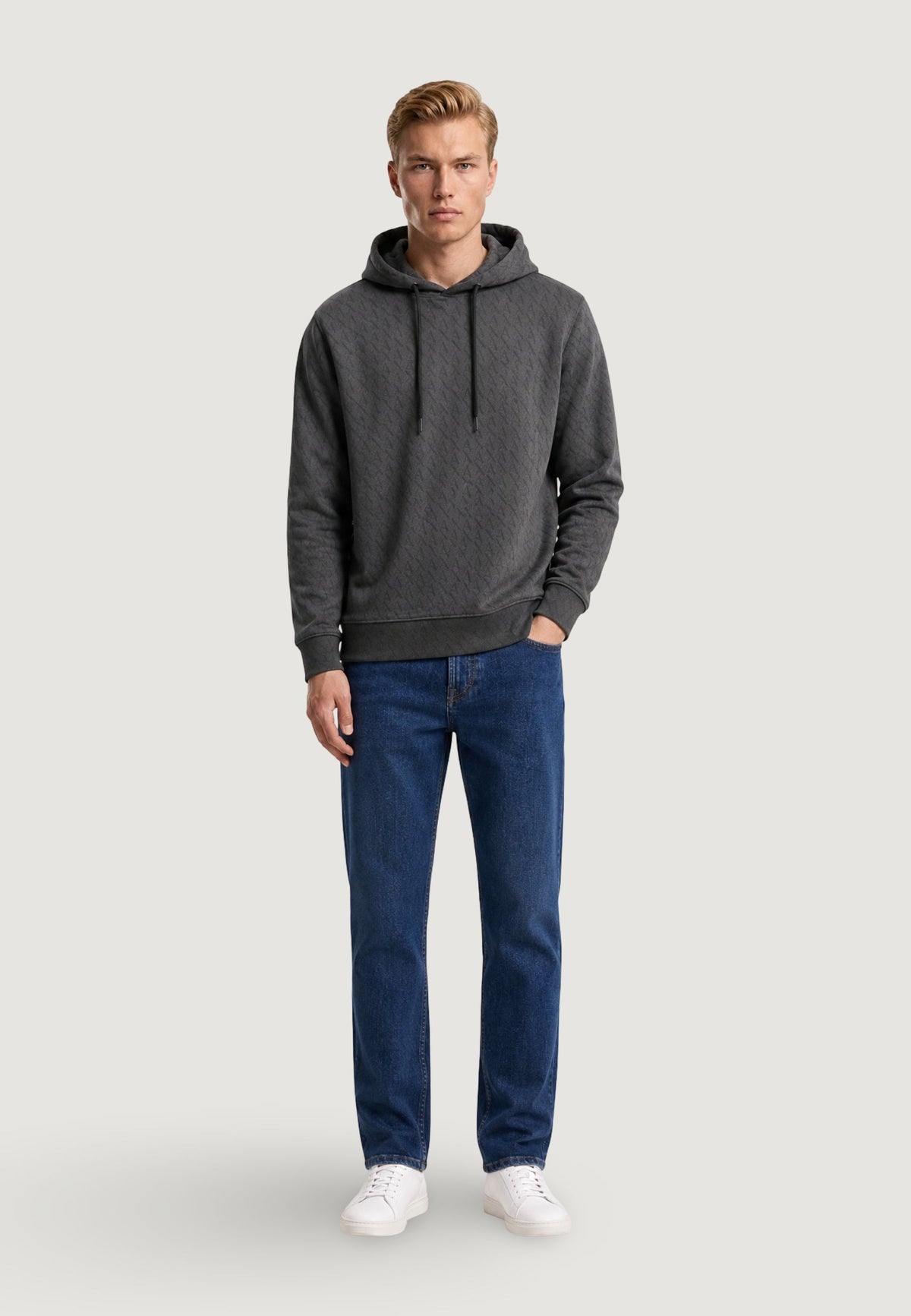 Armani Exchange Katoenen Hoodie – Groen