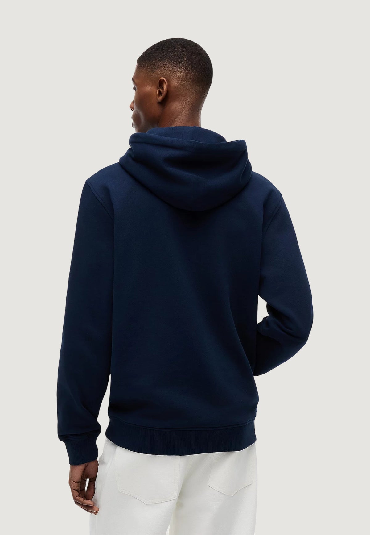 Tommy Hilfiger Hoodie met zak – Marineblauw