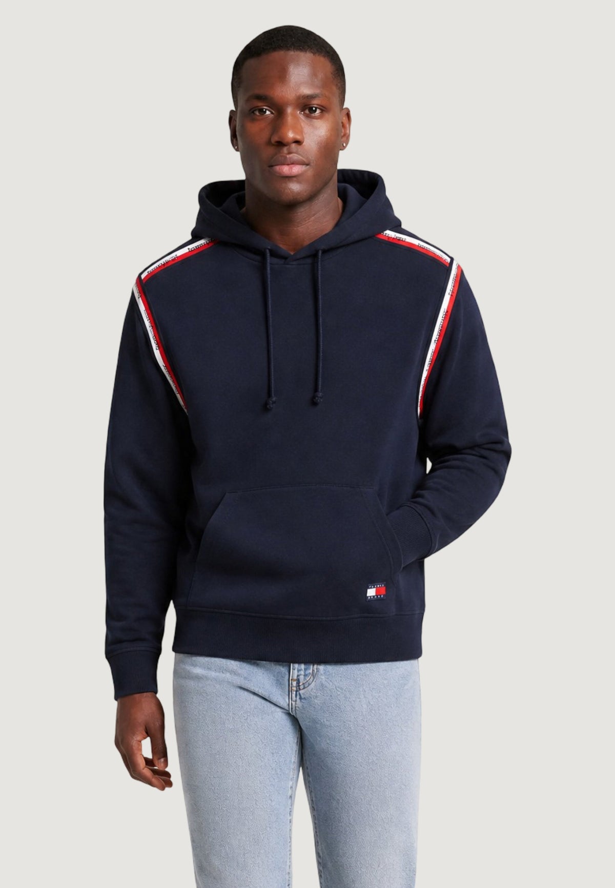 Tommy Hilfiger Hoodie met lange mouwen Heren – Marineblauw