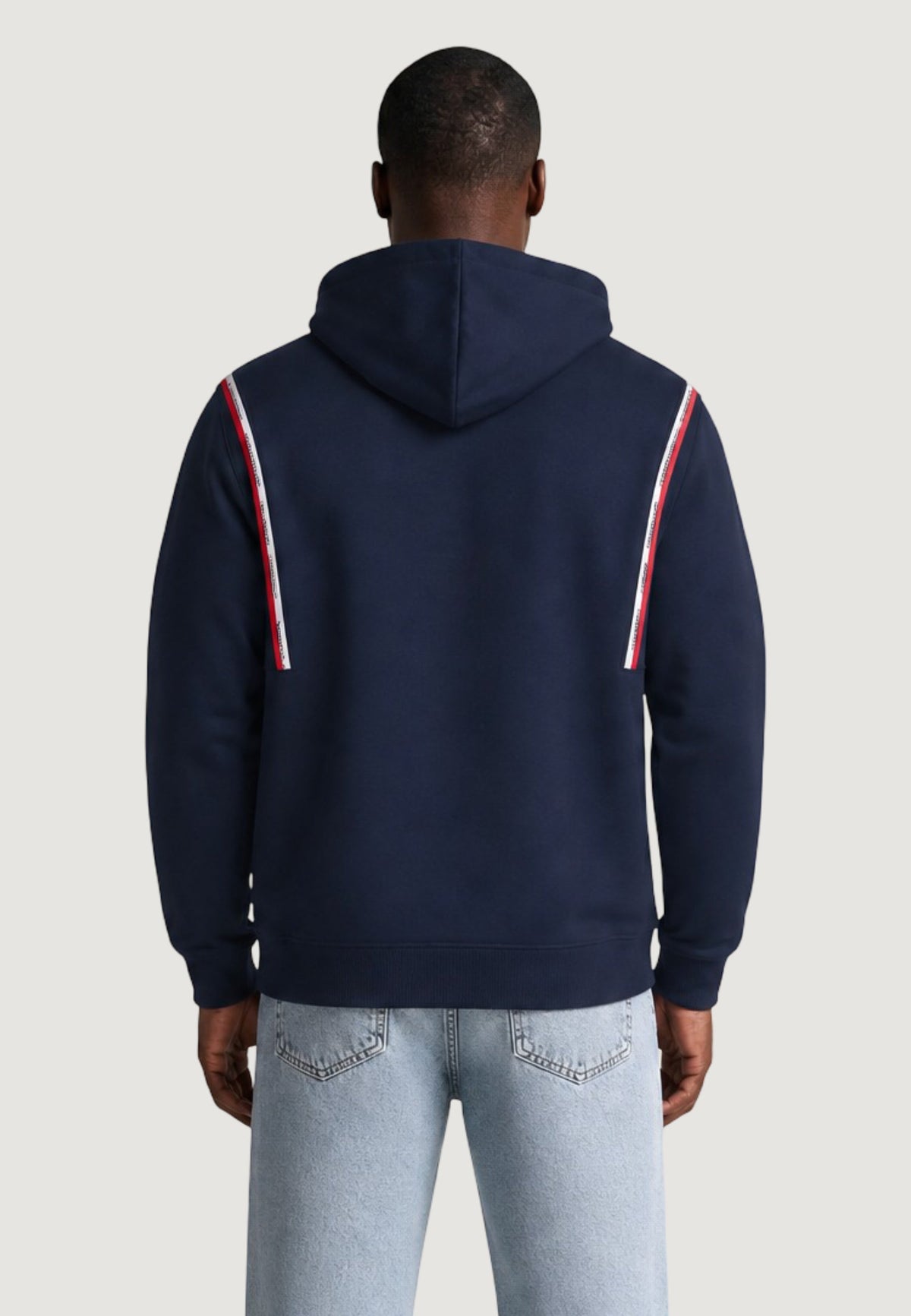 Tommy Hilfiger Hoodie met lange mouwen Heren – Marineblauw