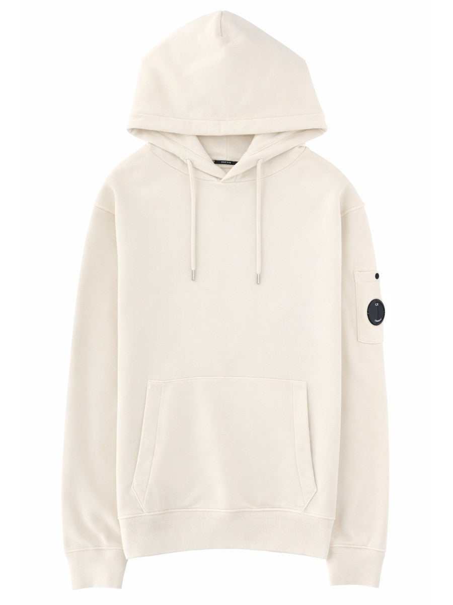 C.P. Company Katoenen Hoodie – Ivoor