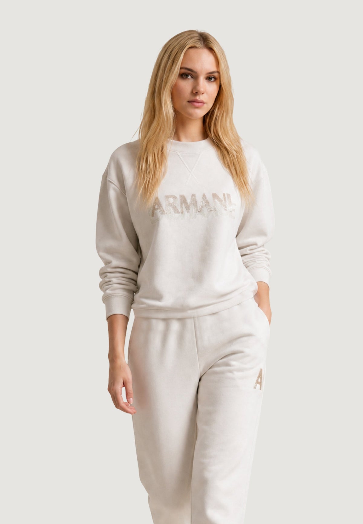 Armani Exchange Sweater – Beige