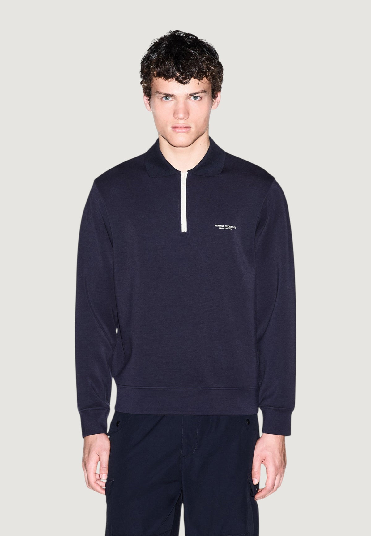Armani Exchange Sweater – Blauw