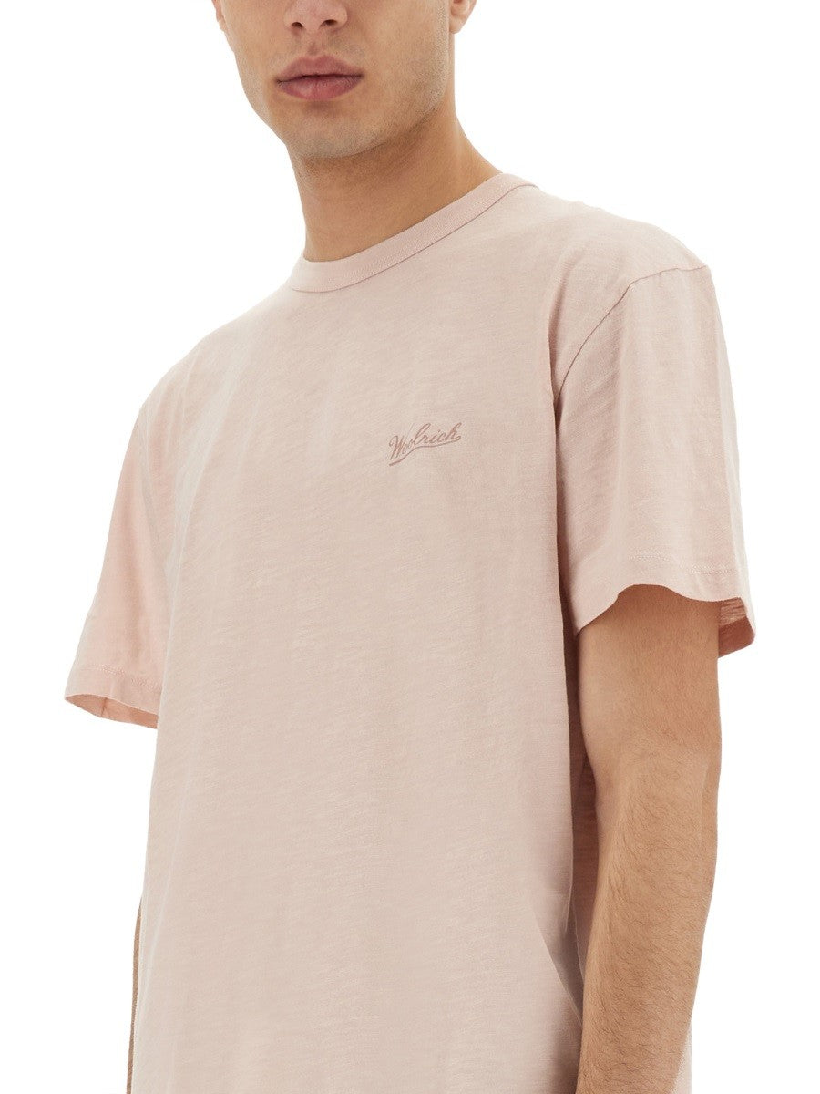 Woolrich Flammé T-shirt – Roze