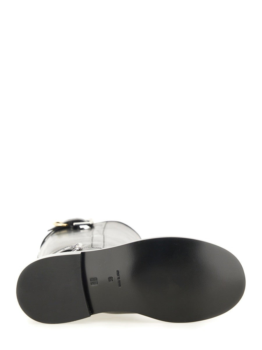 Givenchy Voyou Platte Laarzen – Zwart