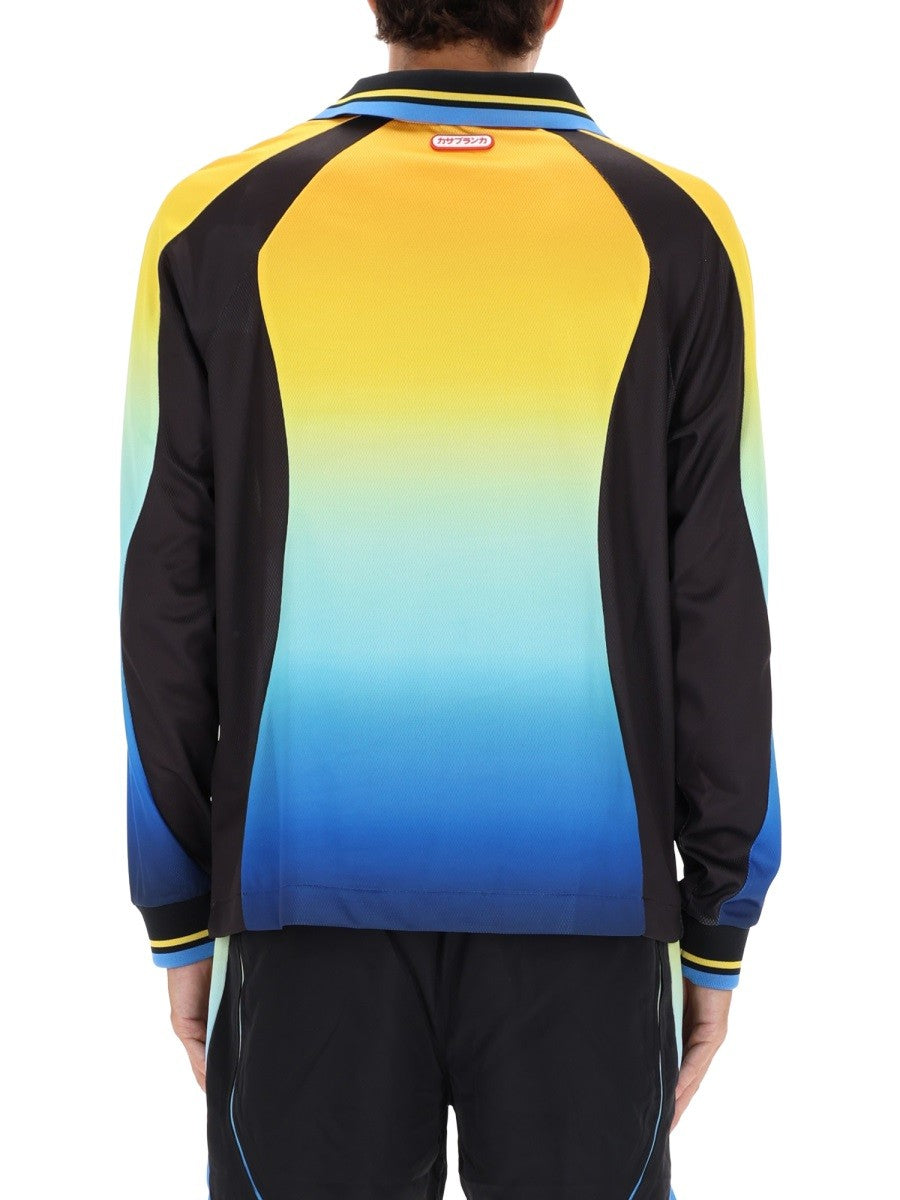 Casablanca Voetbal T-shirt – Meerkleurig