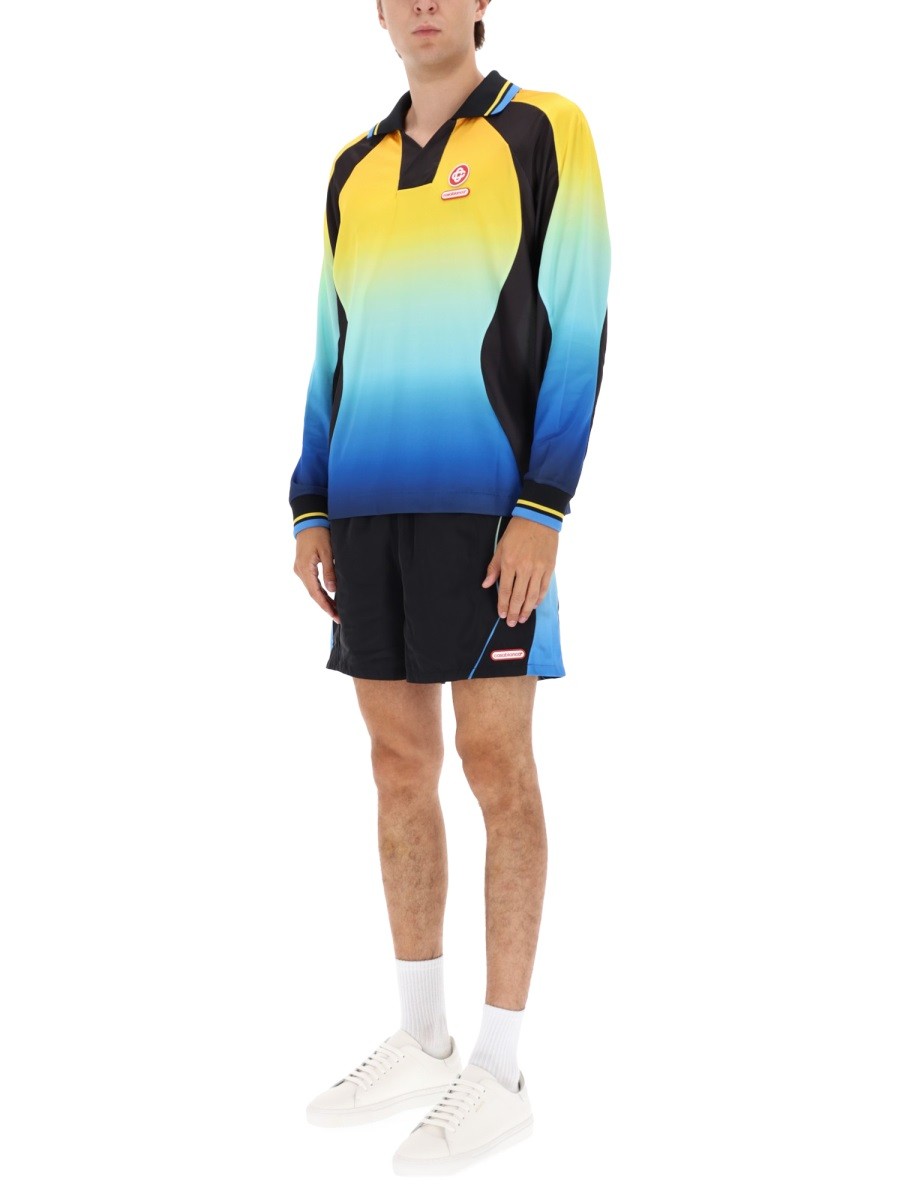 Casablanca Windbreaker Short – Zwart