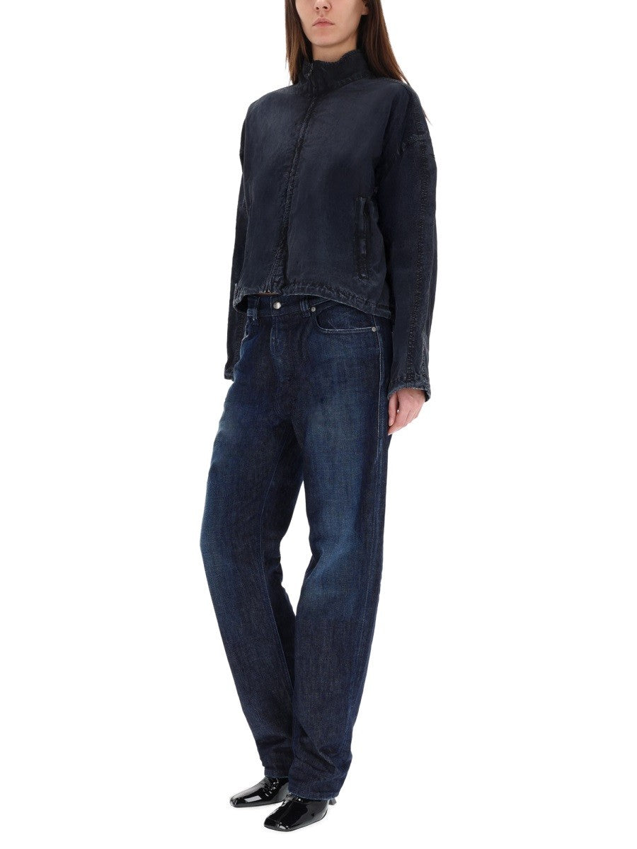Diesel Oversized jas – Marineblauw