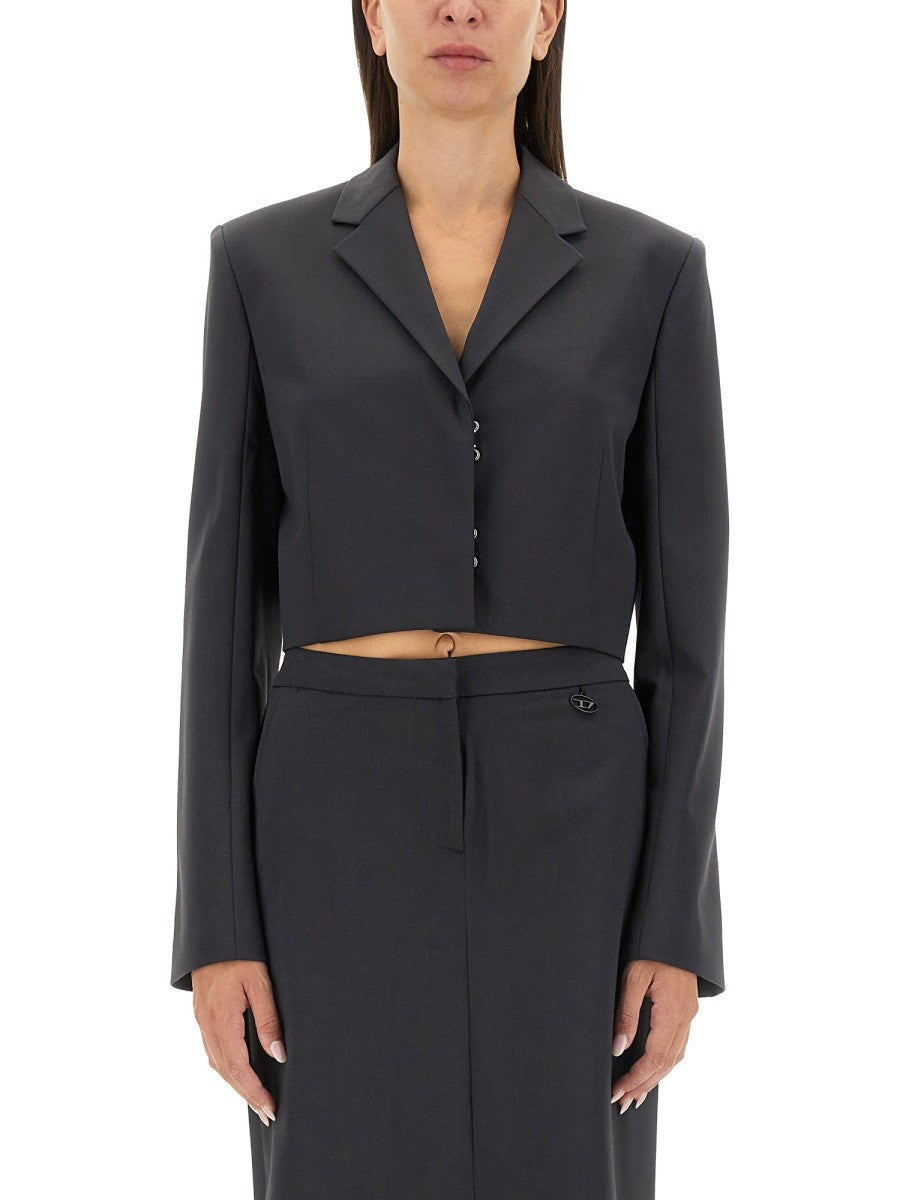 Diesel G-Milla-P1 Korte blazer – Zwart