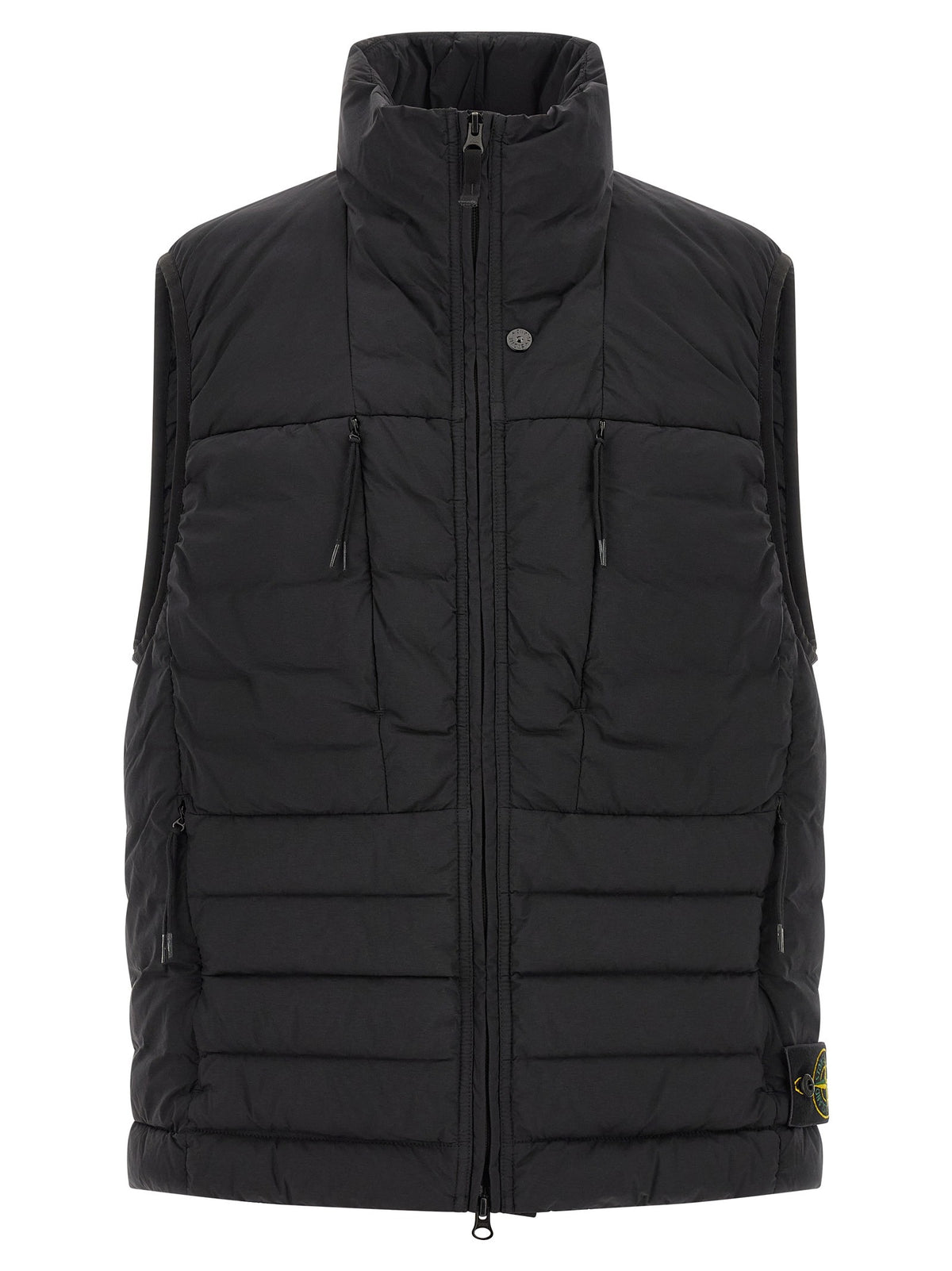 Stone Island Gewatteerde bodywarmer – Zwart