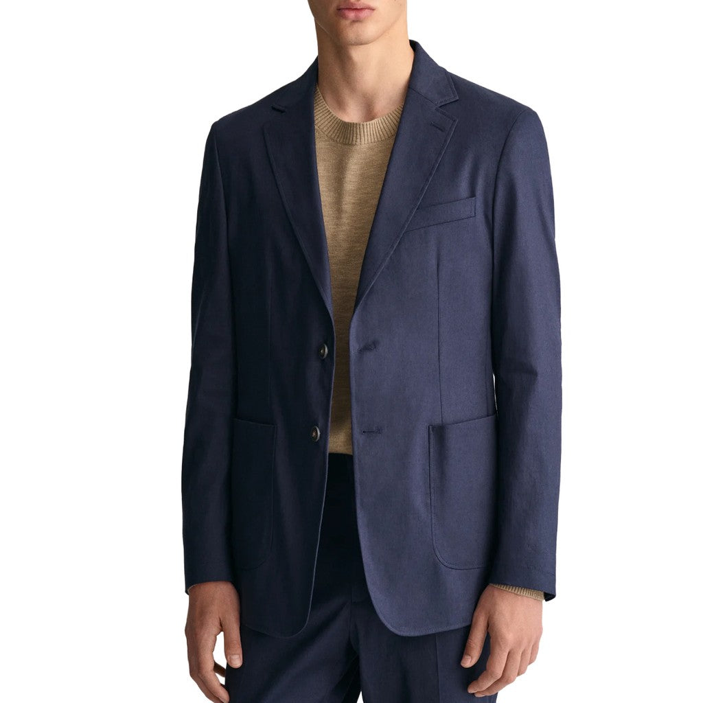 Gant Blazer Heren – Marineblauw