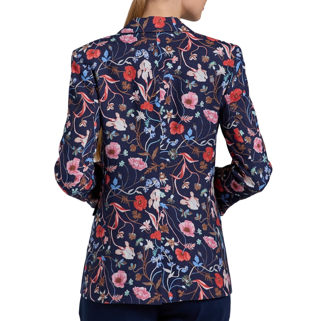 Gant Blazer met bloemenprint – Meerkleurig