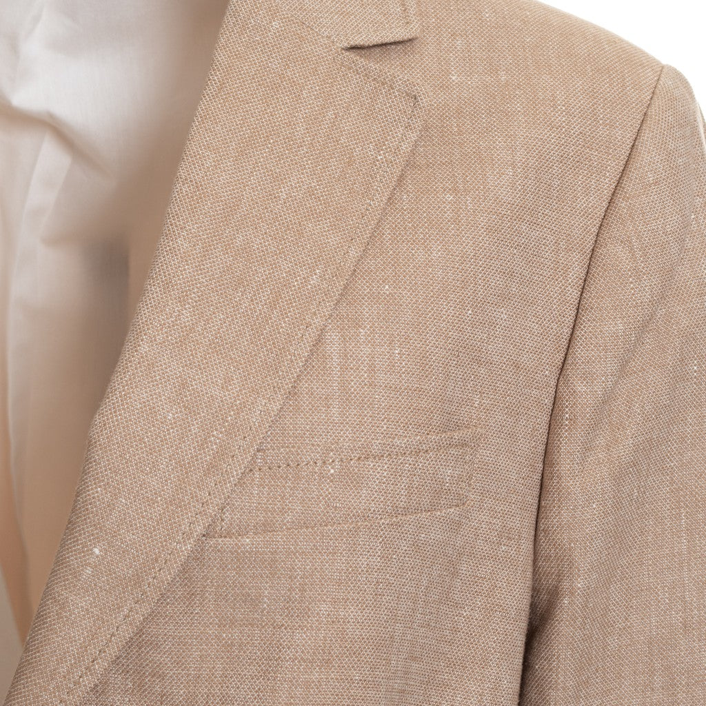 Gant Blazer van linnen en katoen – Beige