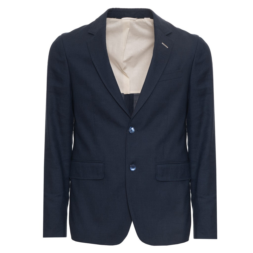 Gant Blazer van linnen en wol – Donkerblauw