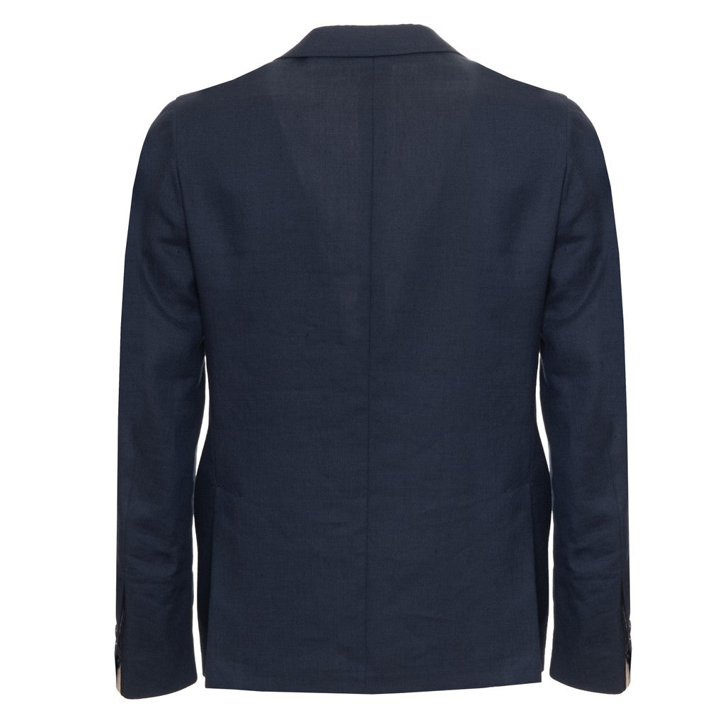 Gant Blazer van linnen en wol – Donkerblauw
