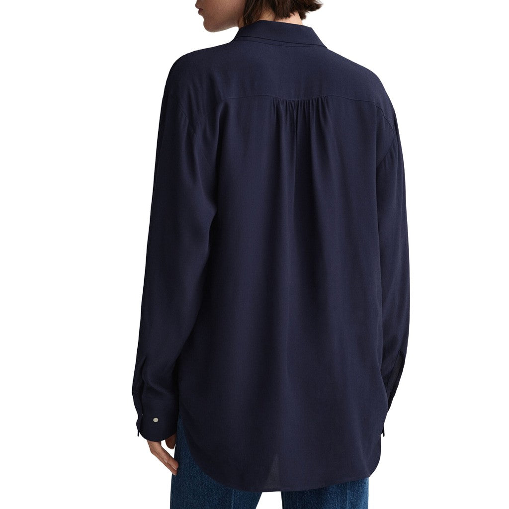 Gant Blouse – Marineblauw