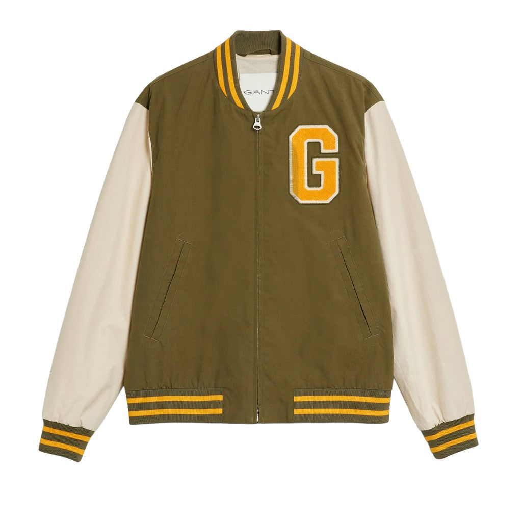 Gant Bomberjack – Groen / Crème
