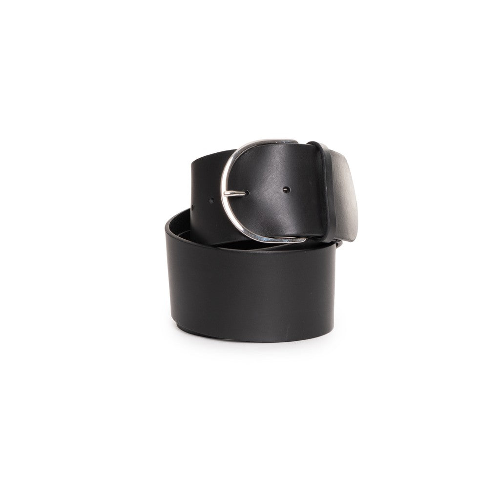 Gant Brede leren riem – Zwart