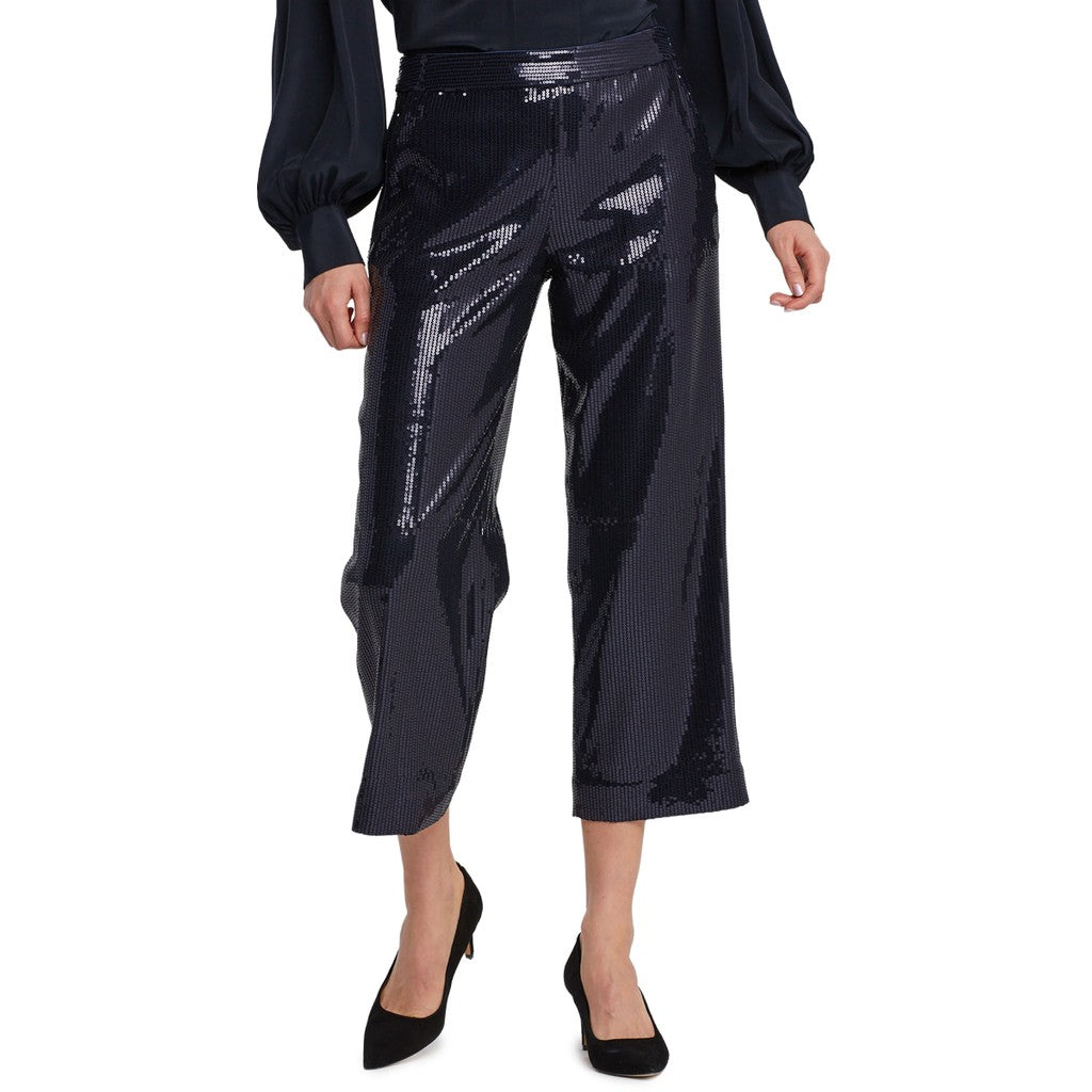 Gant Broek met strasslogo – Marineblauw