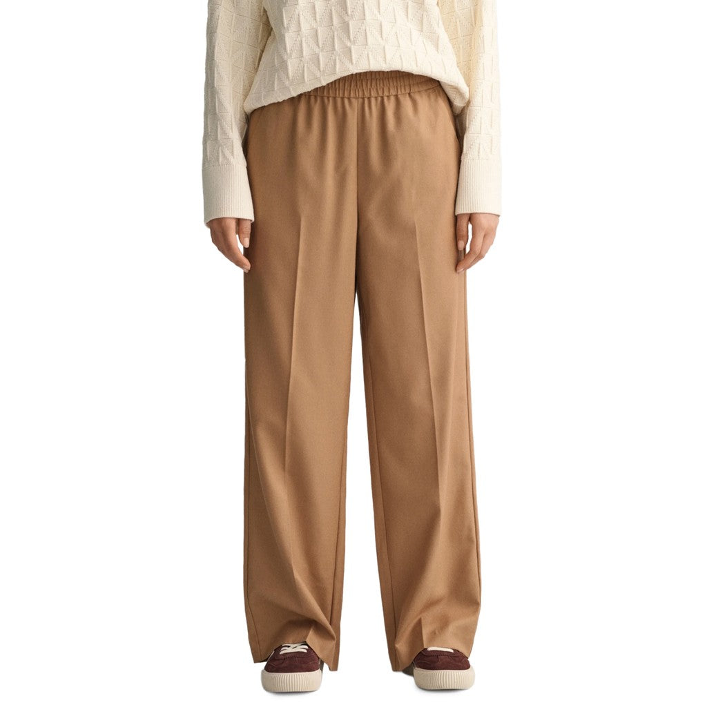 Gant Broek met trekkoord Dames – Khaki