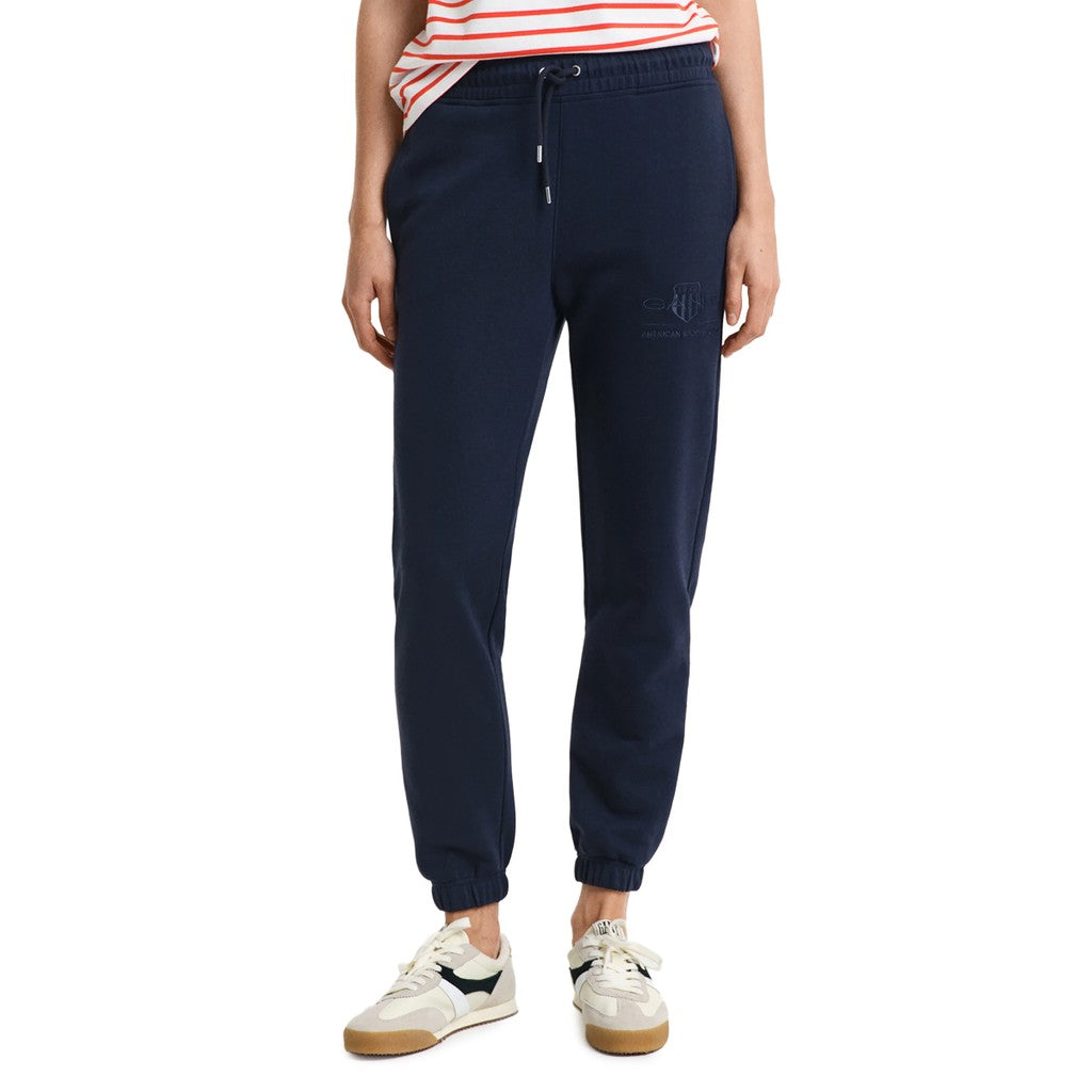 Gant Broek met trekkoord Dames – Marineblauw