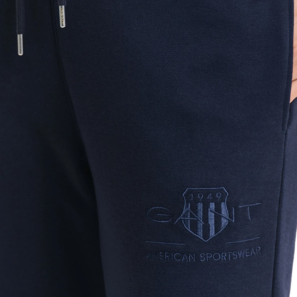 Gant Broek met trekkoord Dames – Marineblauw