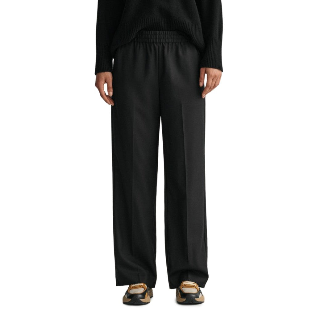 Gant Broek met trekkoord Dames – Zwart