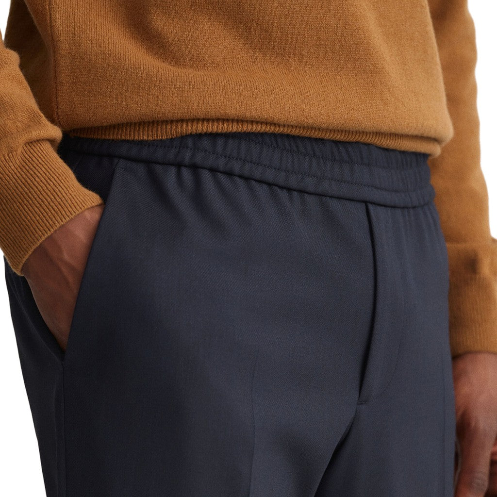 Gant Broek met trekkoord Heren – Marineblauw