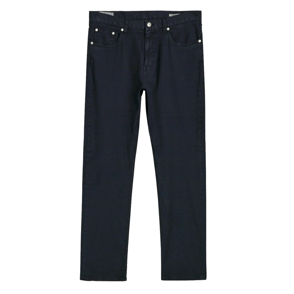 Gant Broek van katoen en linnen Heren – Marineblauw