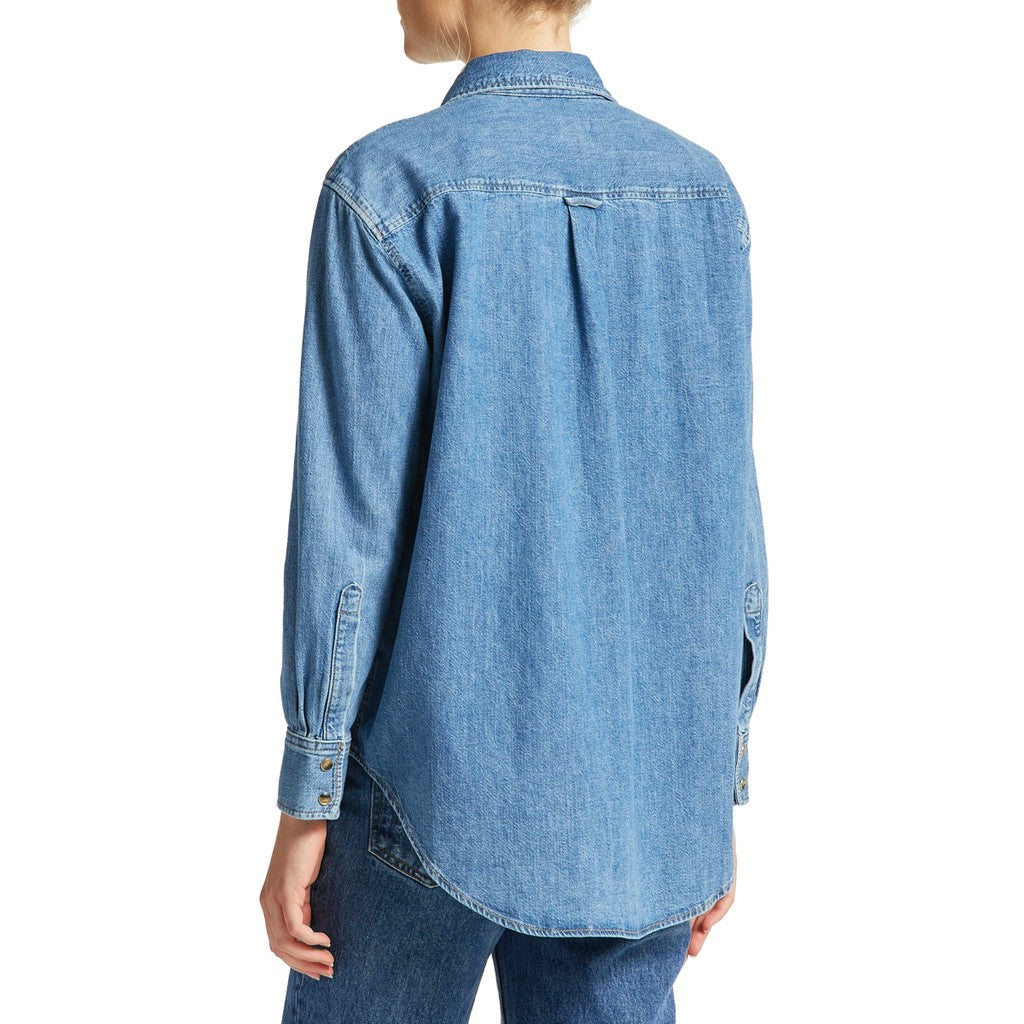 Gant Denim overhemd Dames – Blauw