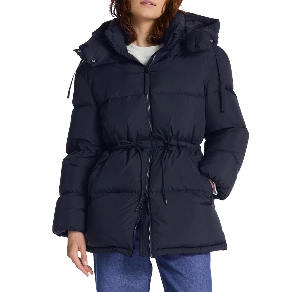 Gant Donsjas met capuchon Dames – Marineblauw