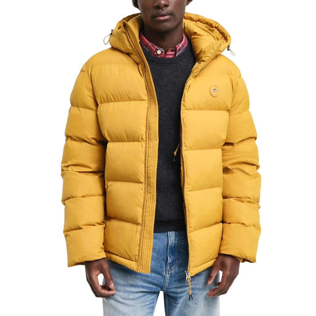 Gant Donsjas met capuchon Heren – Geel