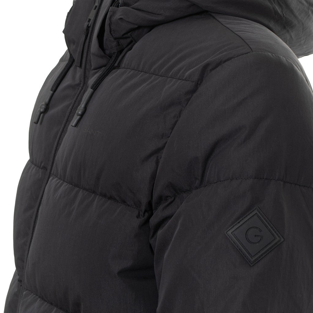 Gant Donsjas met capuchon Heren – Zwart