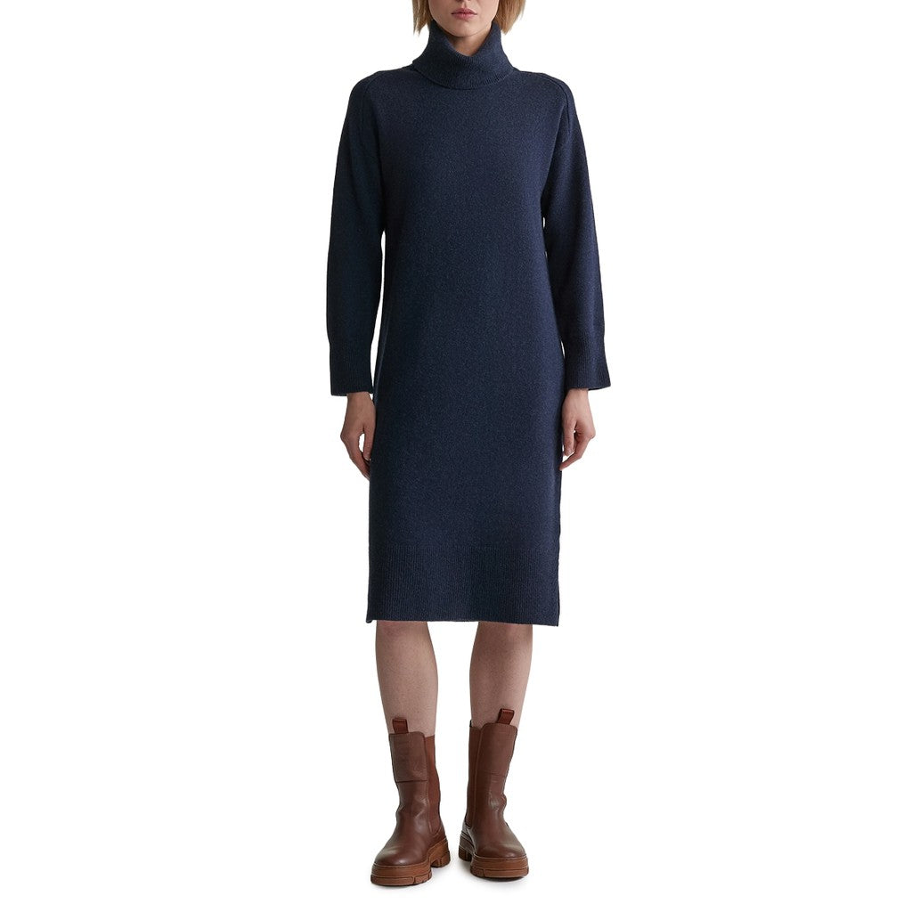 Gant Gebreide jurk – Marineblauw