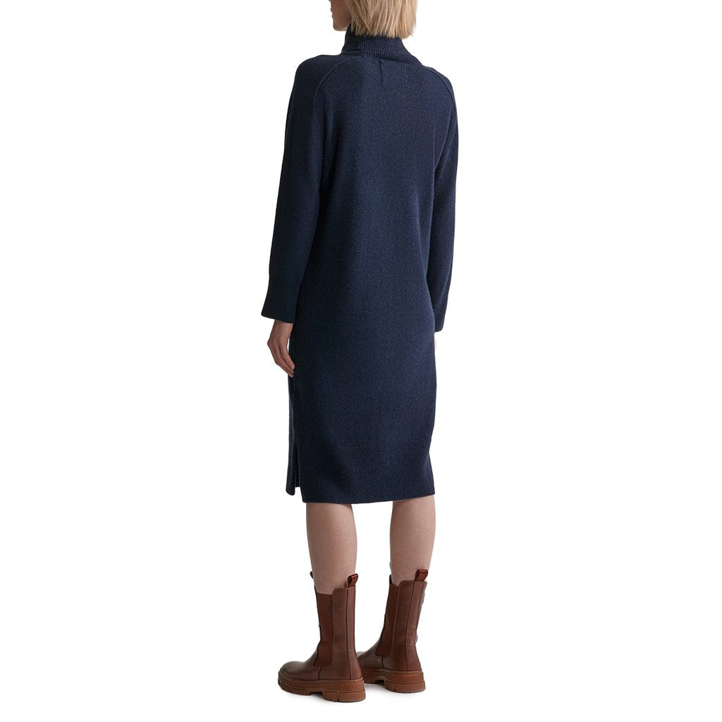 Gant Gebreide jurk – Marineblauw