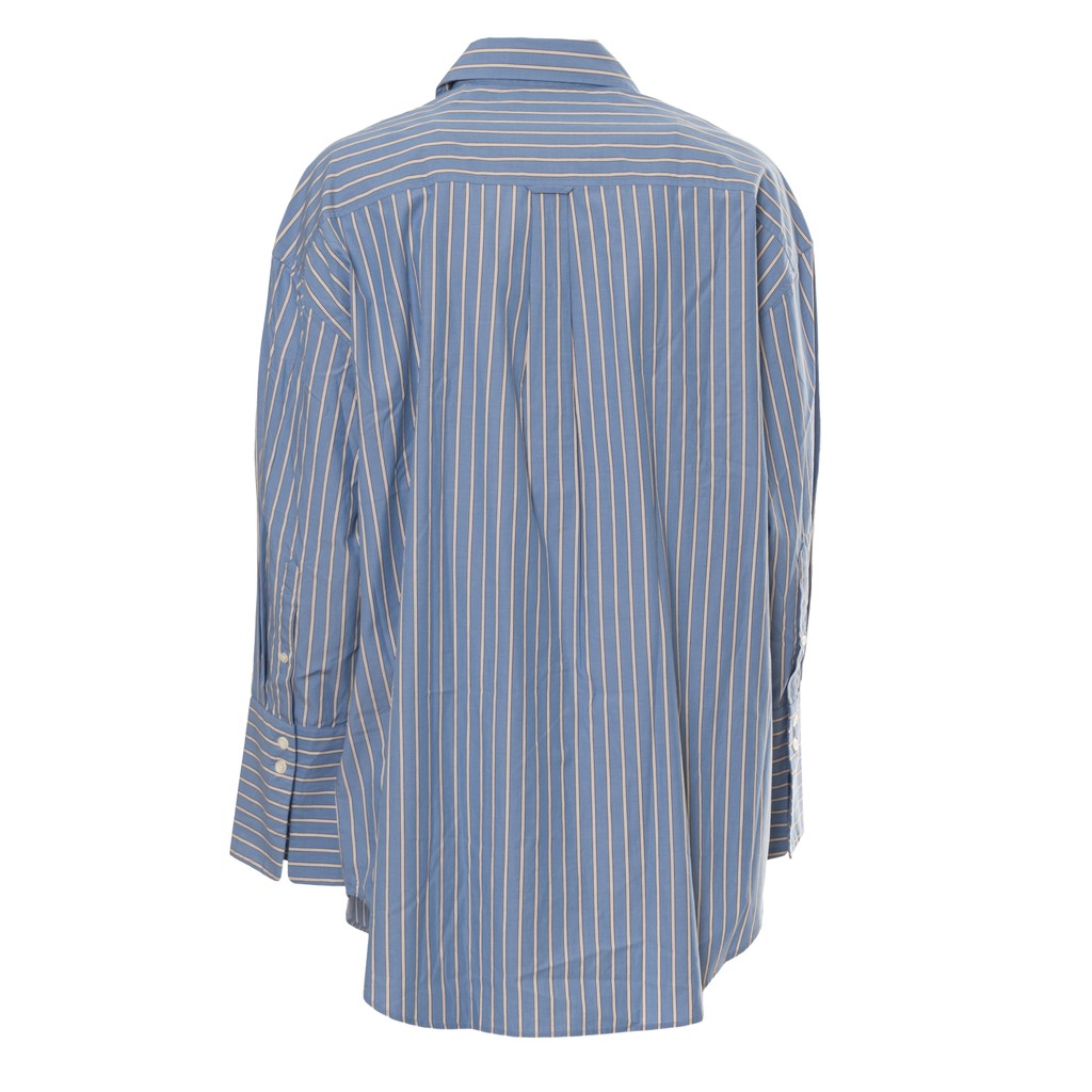Gant Gestreept overhemd Dames – Blauw / Wit