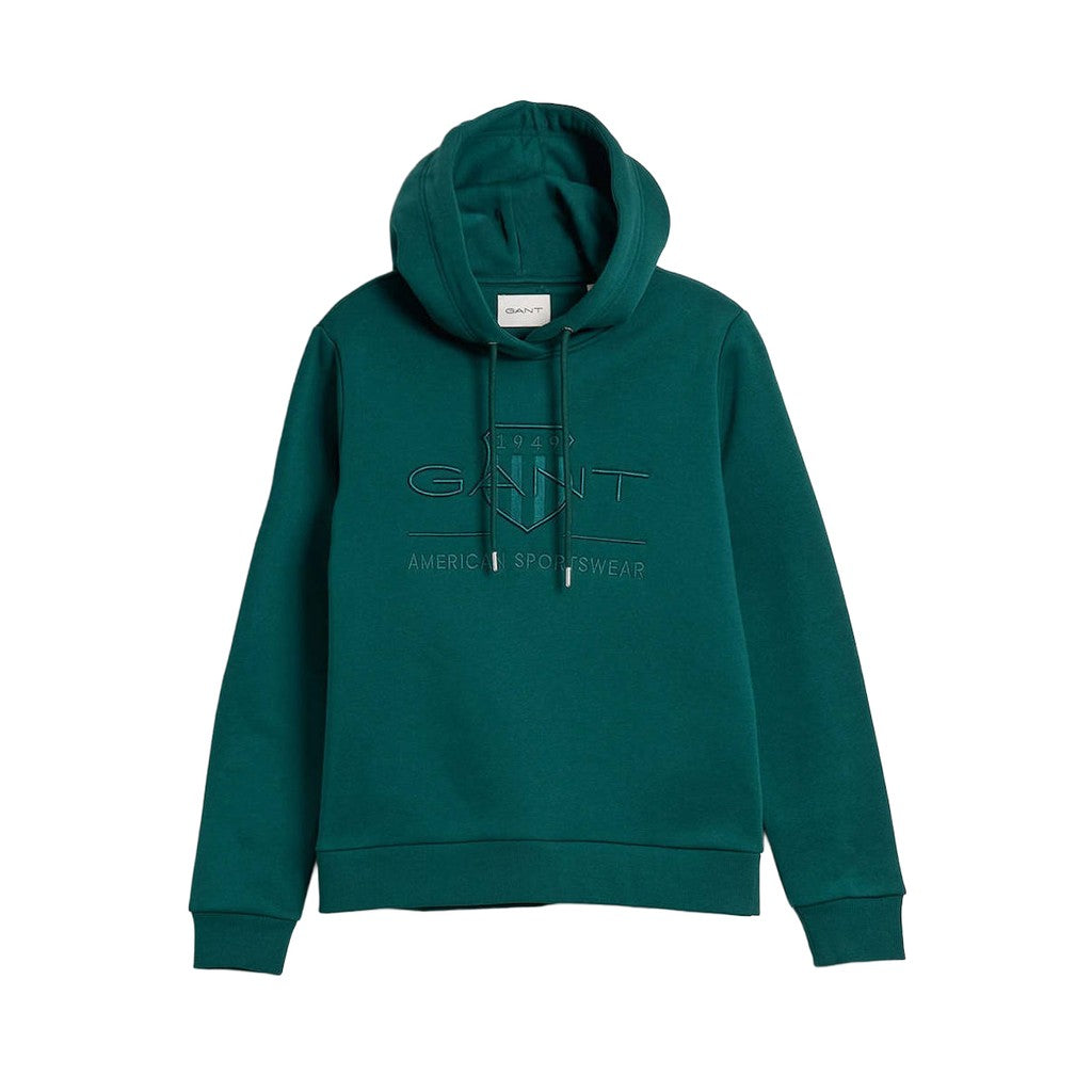 Gant Hoodie Dames – Donkergroen