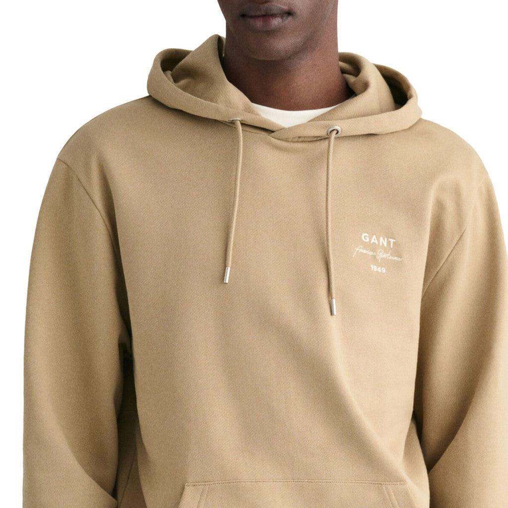 Gant Hoodie Heren – Khaki