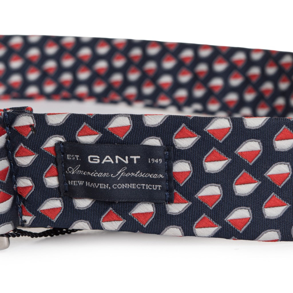 Gant Jacquard riem – Donkerblauw