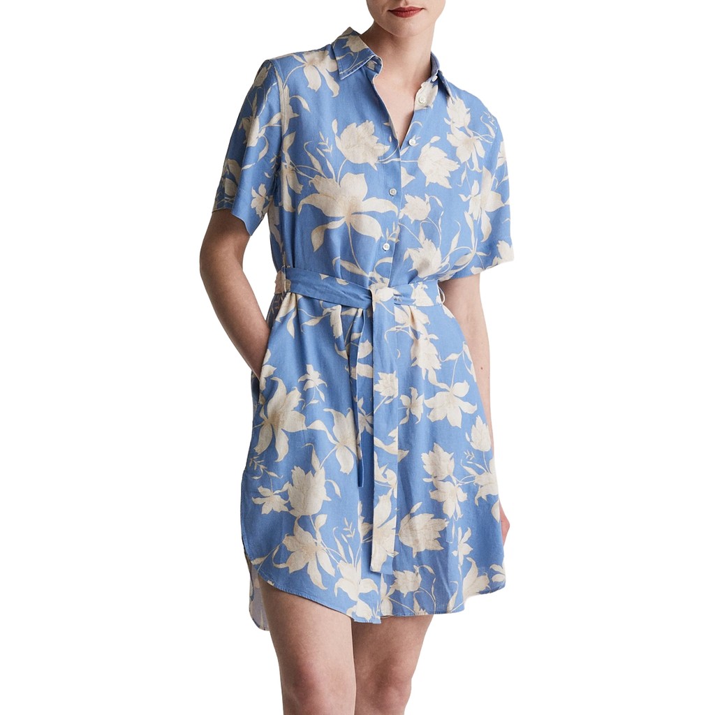Gant Jurk met bloemenprint – Meerkleurig