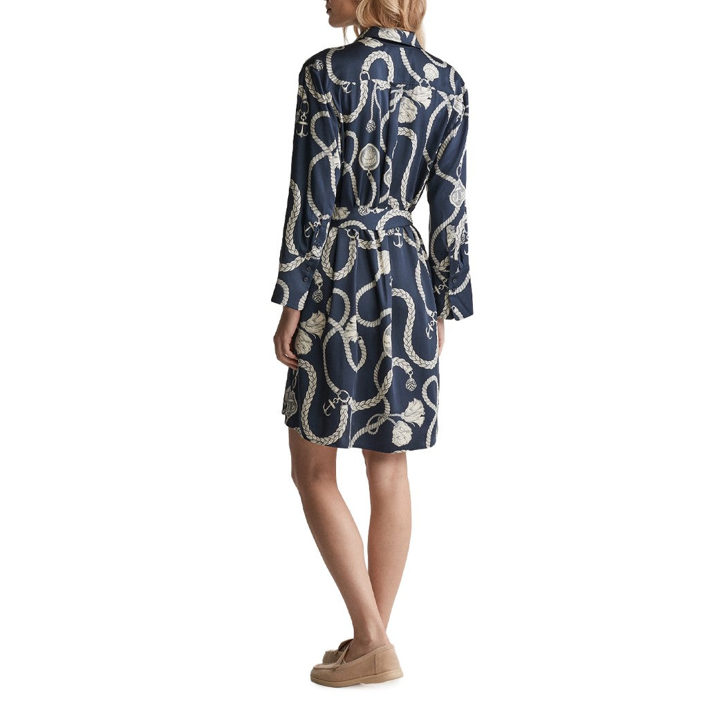 Gant Jurk met knoopsluiting – Meerkleurig
