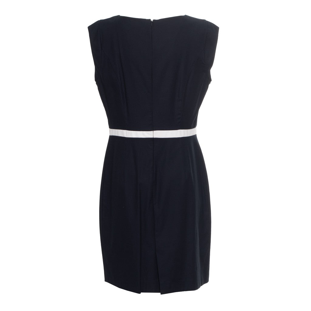 Gant Jurk met ronde hals – Donkerblauw