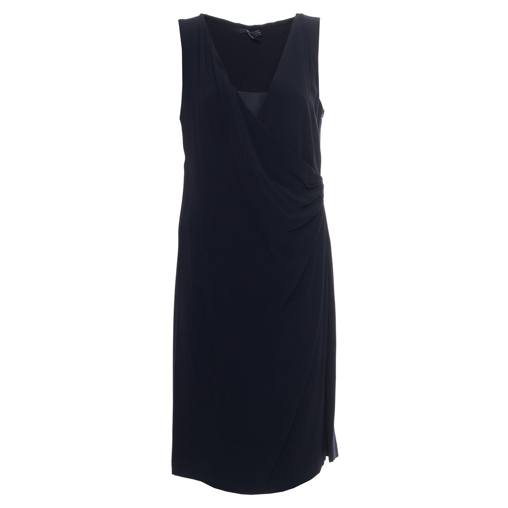 Gant Jurk met V-hals – Marineblauw