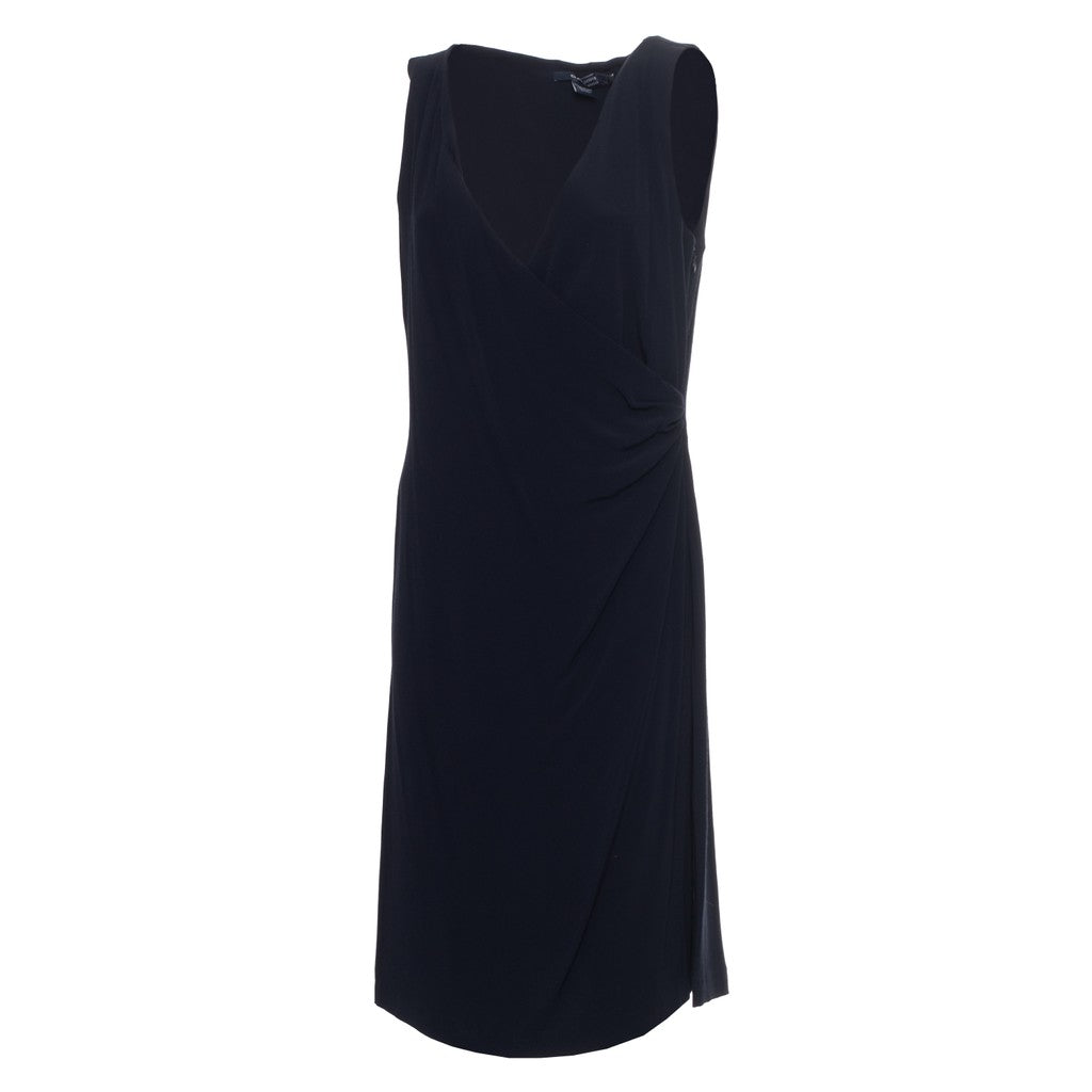 Gant Jurk met V-hals – Marineblauw