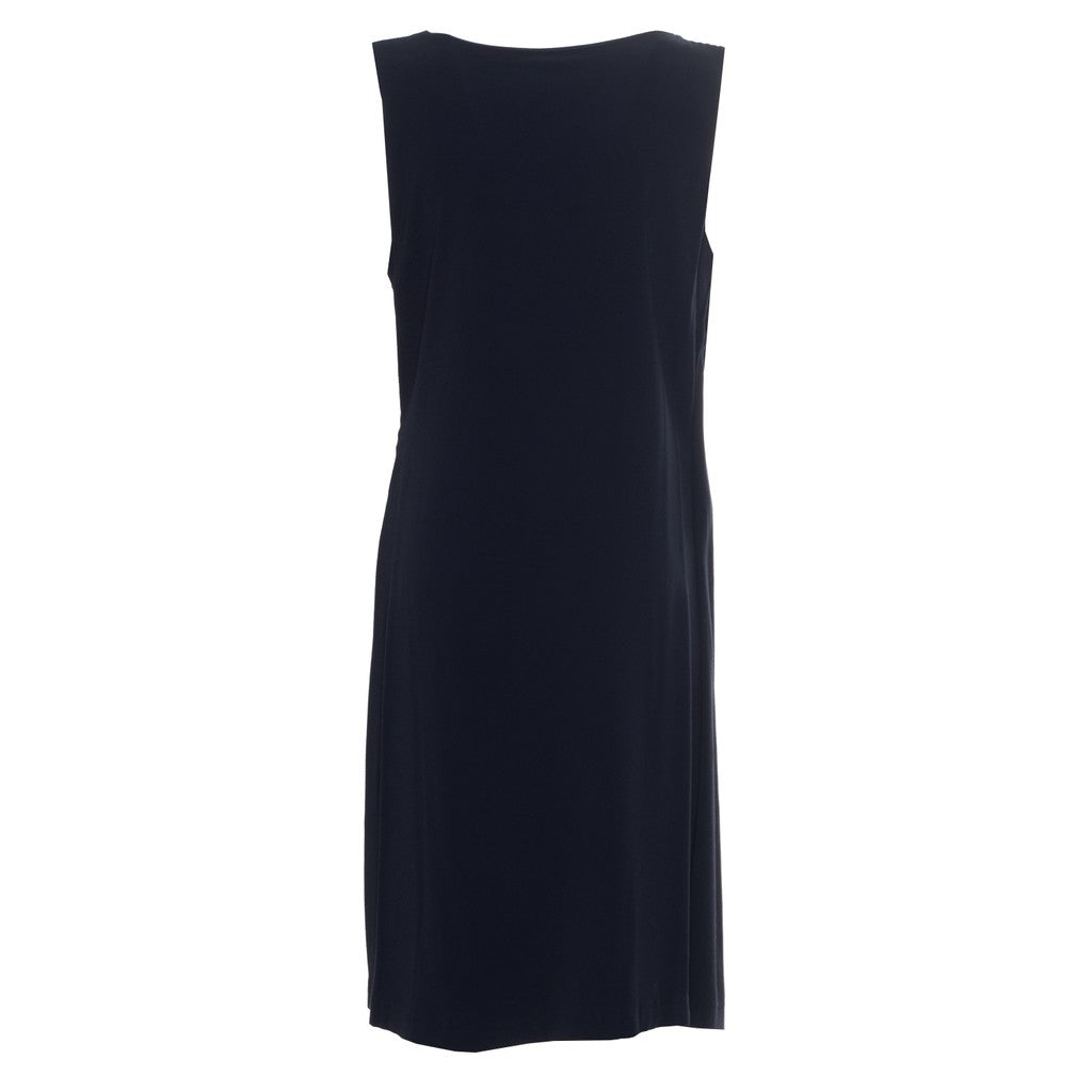 Gant Jurk met V-hals – Marineblauw