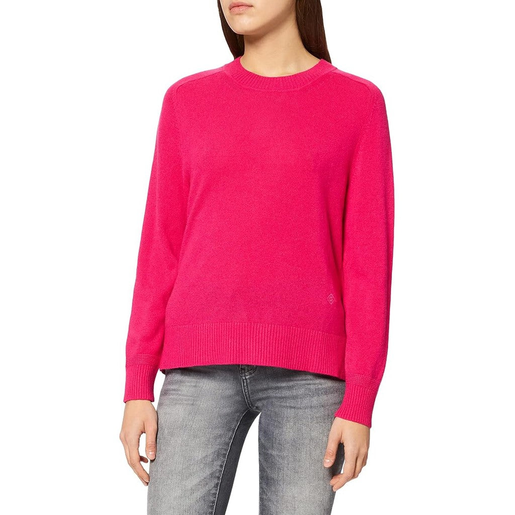 Gant Kasjmier trui met ronde hals – Roze